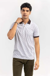 Beach wood Fashion Printed Polo PS-FPK22-006